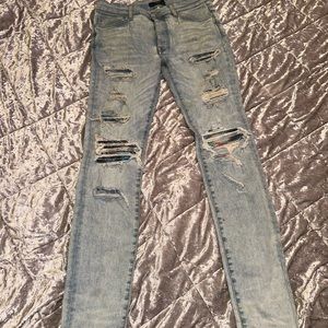 Amiri color print jeans